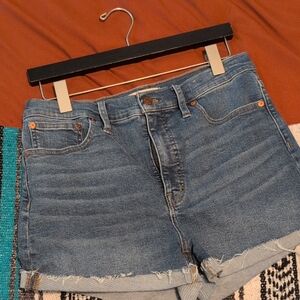 Madewell Blue Jean Shorts